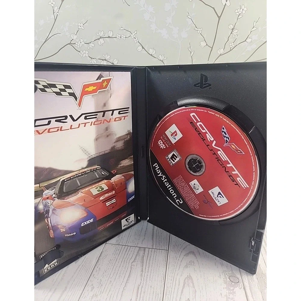 Corvette Evolution GT (Sony PlayStation 2, 2006) Complete with Manual CIB